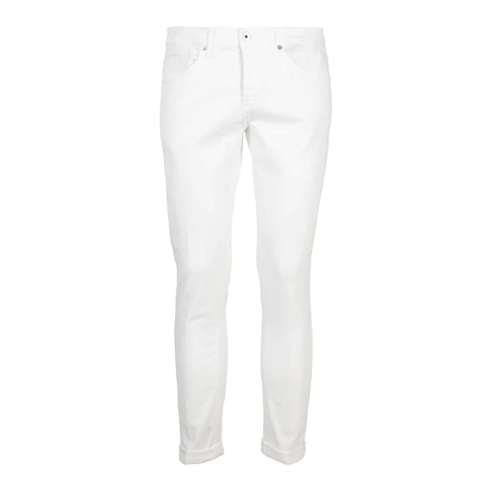 Dondup Bull Denim Jeans White Heren