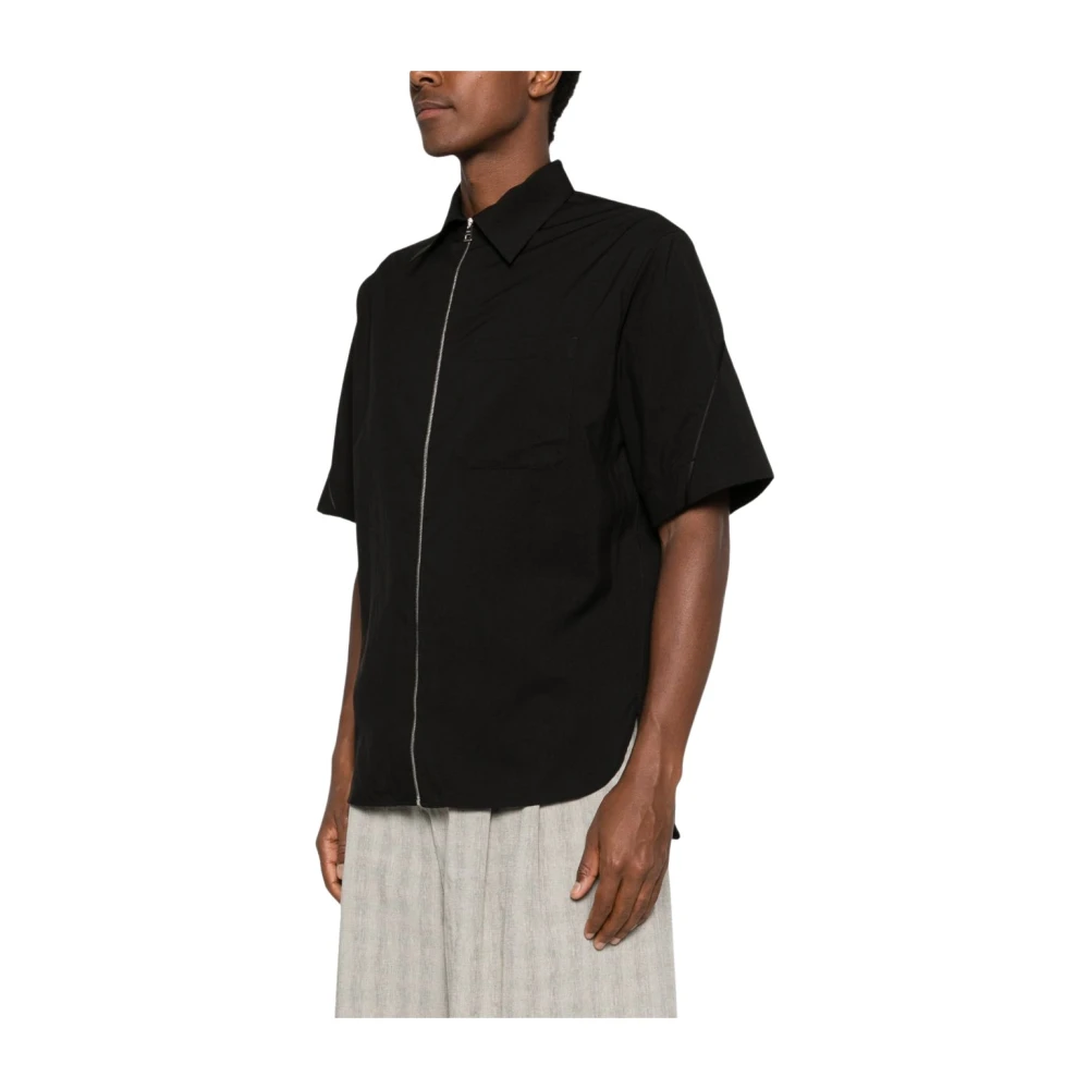 Givenchy Men's Black Short Sleeve Shirts, Xl, Short Sleeve Shirt