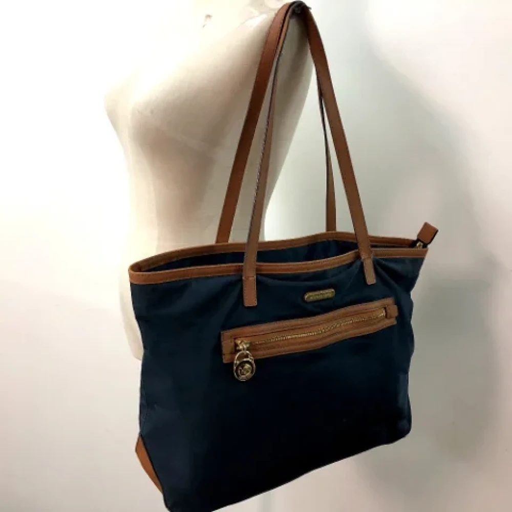 Michael Kors Pre-owned Fabric shoulder-bags Blue Dames