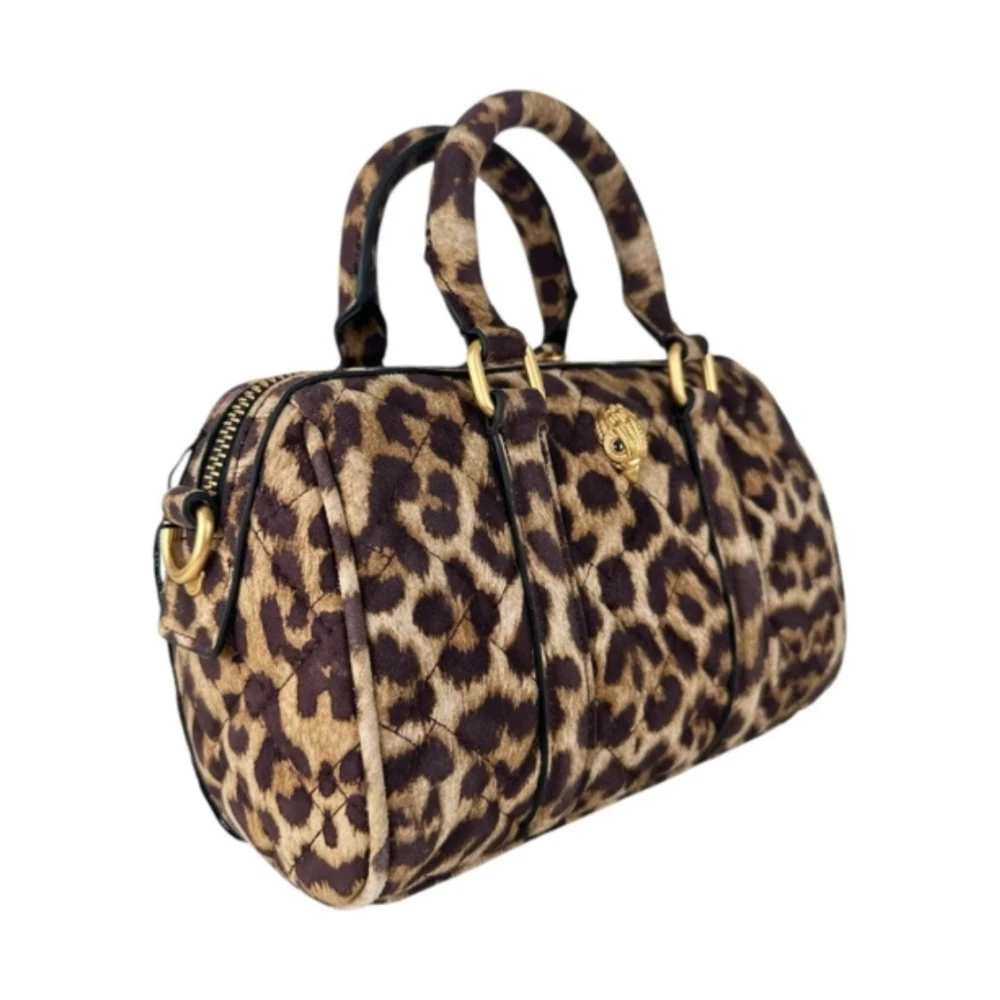 Kurt Geiger Bruine Suède Boston Tas Brown Dames