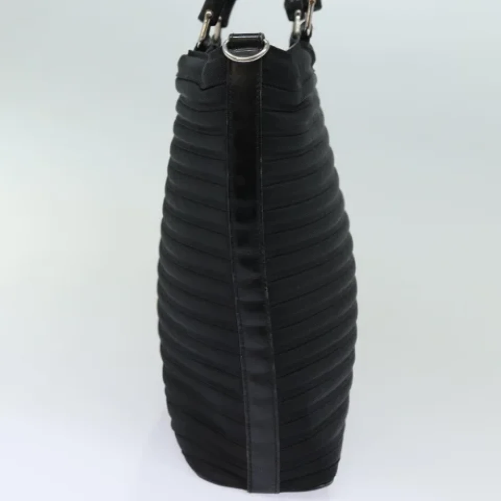 Gucci Vintage Pre-owned Fabric gucci-bags Black Dames