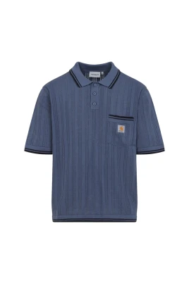 Striped Trim Polo Shirt