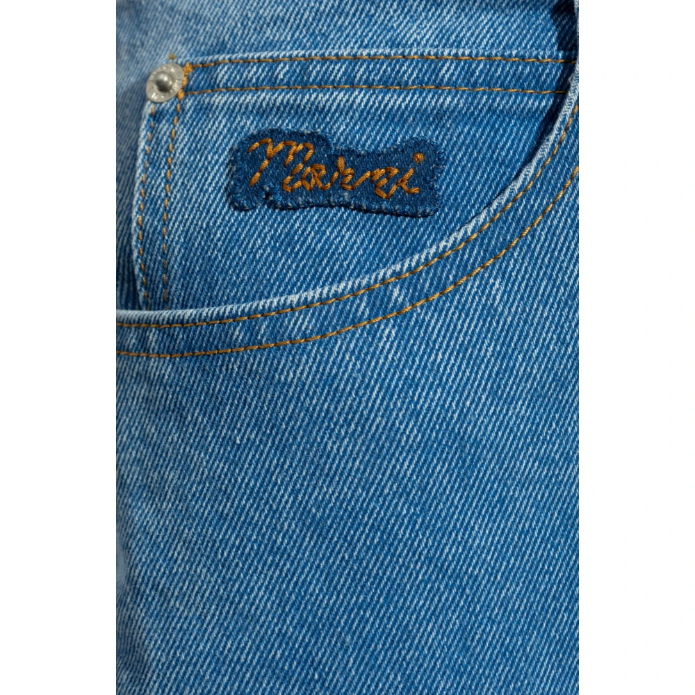 Marni Wijde jeans Blue Dames
