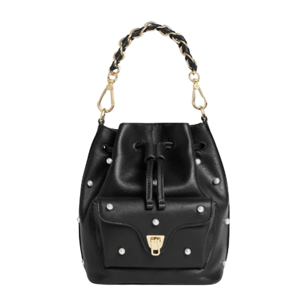 Coccinelle Women's Black Bucket Bags, One Size, Beat Generation Bucket Bag
