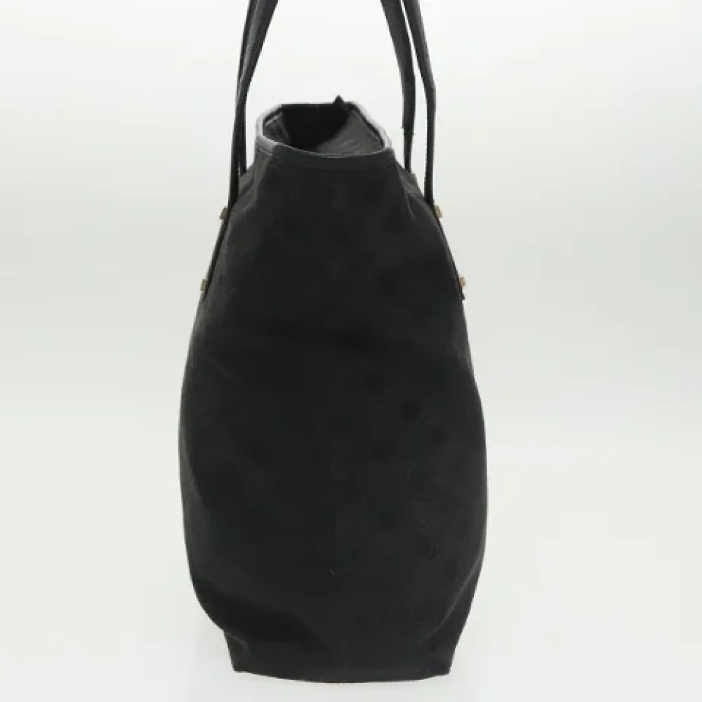 Salvatore Ferragamo Pre-owned Canvas handbags Black Dames