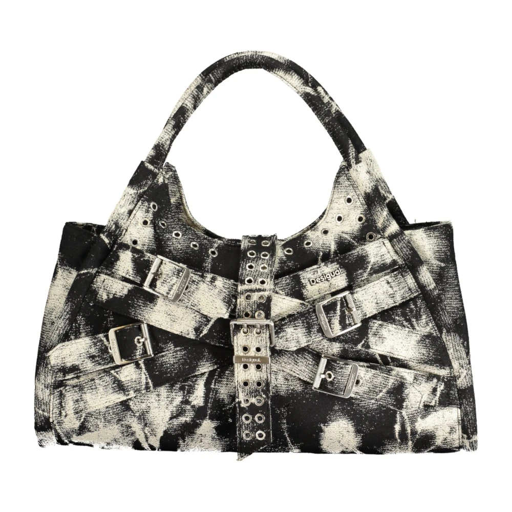 Desigual Nero Polyester Women's Handbag - Image 2