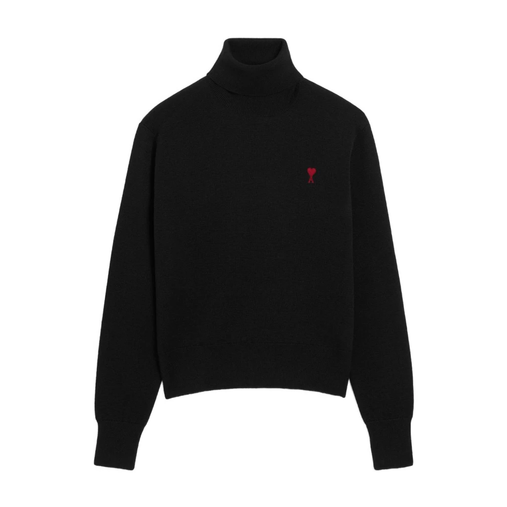 Ami Paris Uomo Nero Maglie, L, New,