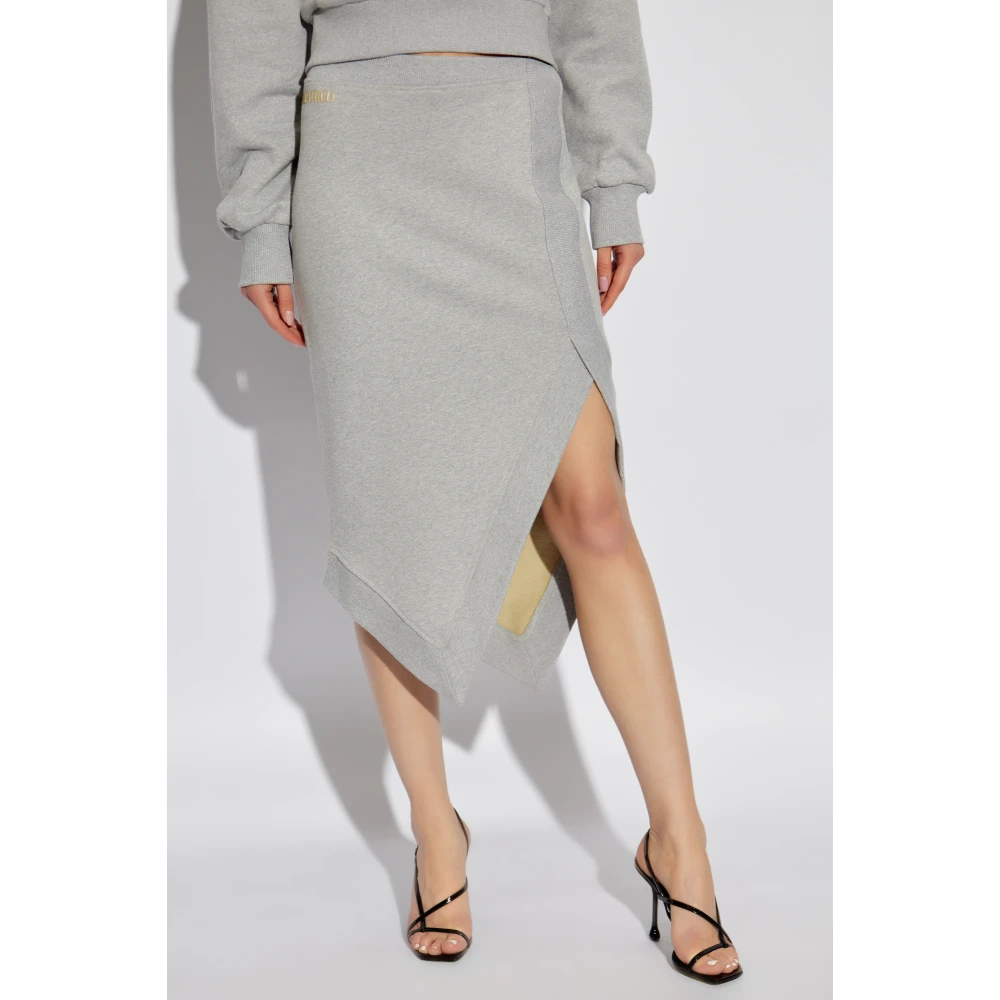 The Attico Rok met logo Gray Dames
