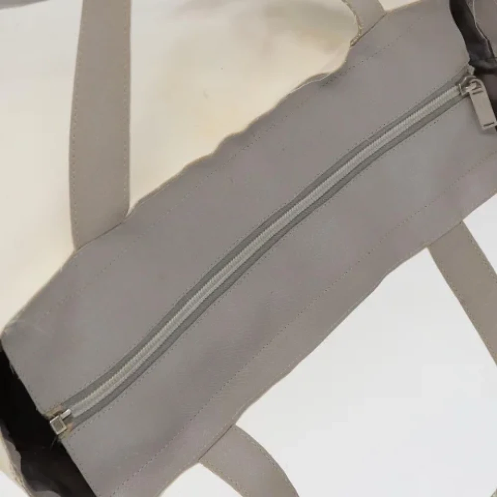 Chanel Vintage Pre-owned Nylon totes White Dames