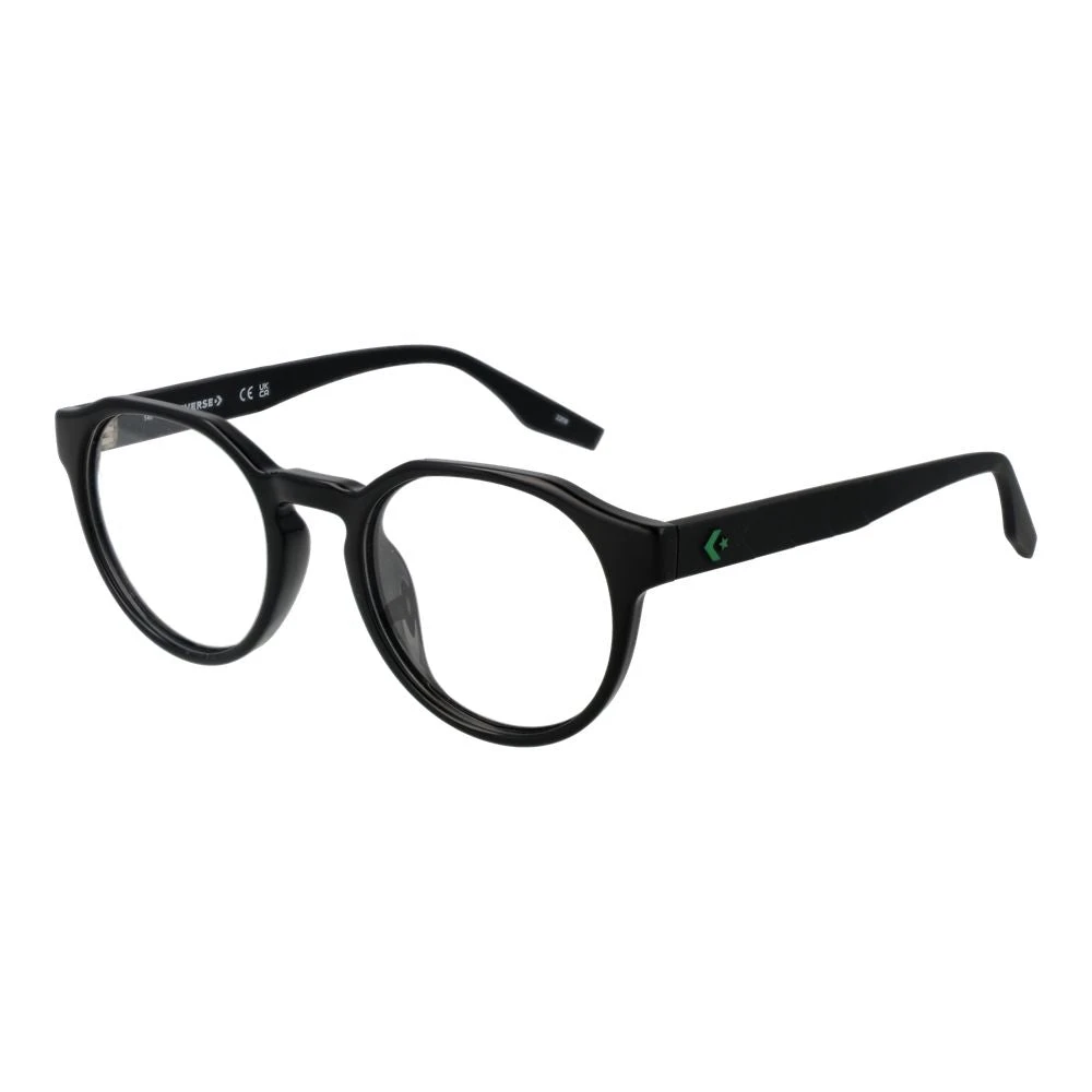 Converse Unisex Black Optical Frames Round Style - Glasses - One Size - Accessories