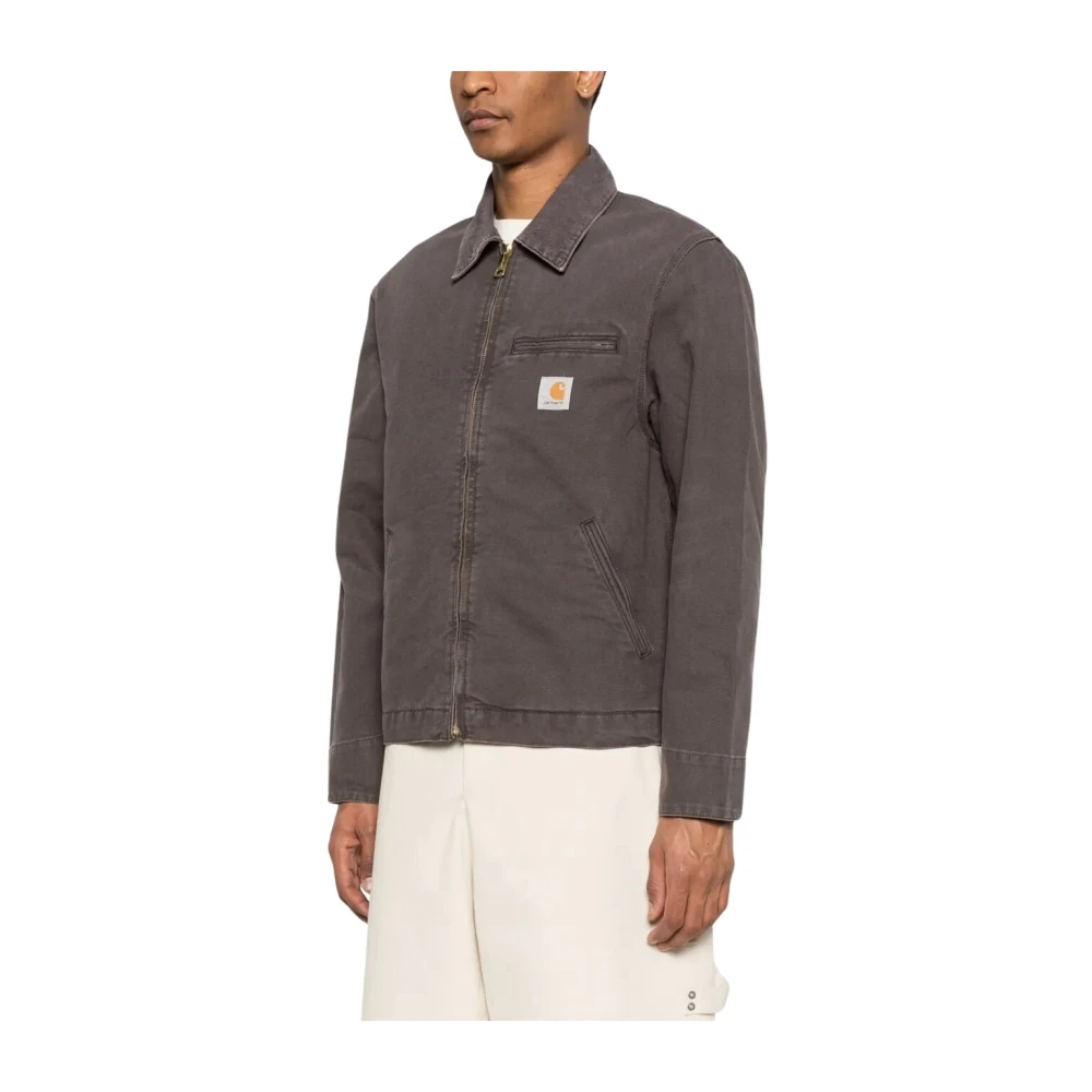 Carhartt Wip Men's Brown Denim Jackets, L, Detroit Jacket