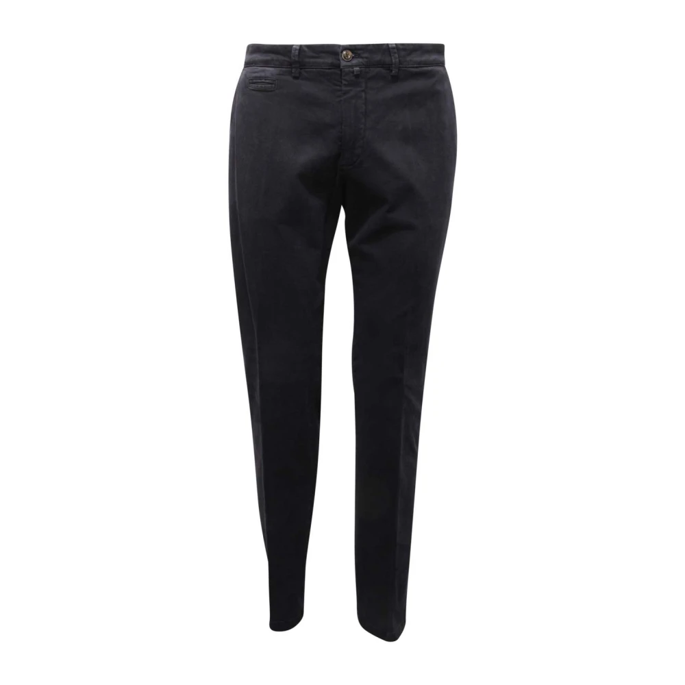 Briglia Men's Blue Chinos, 2XL, Slim Fit Trousers Made In Italy