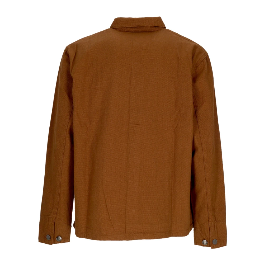 Dolly Noire Canvas Werkjas Beige Brown Heren