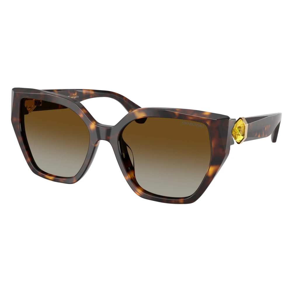 Swarovski Women's Brown Sk6044u Sunglasses - Sunglasses - 56 Mm - Accessories
