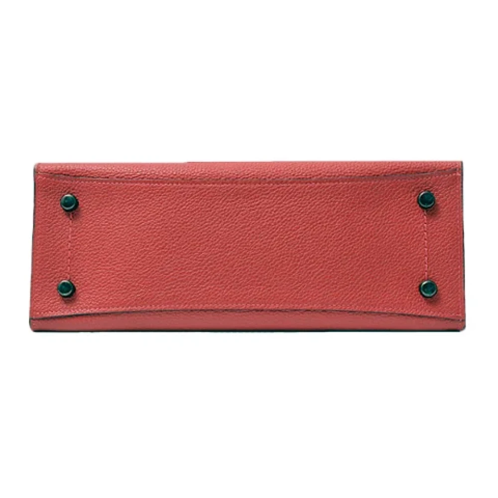 Coach Pre-owned Leather handbags Red Dames