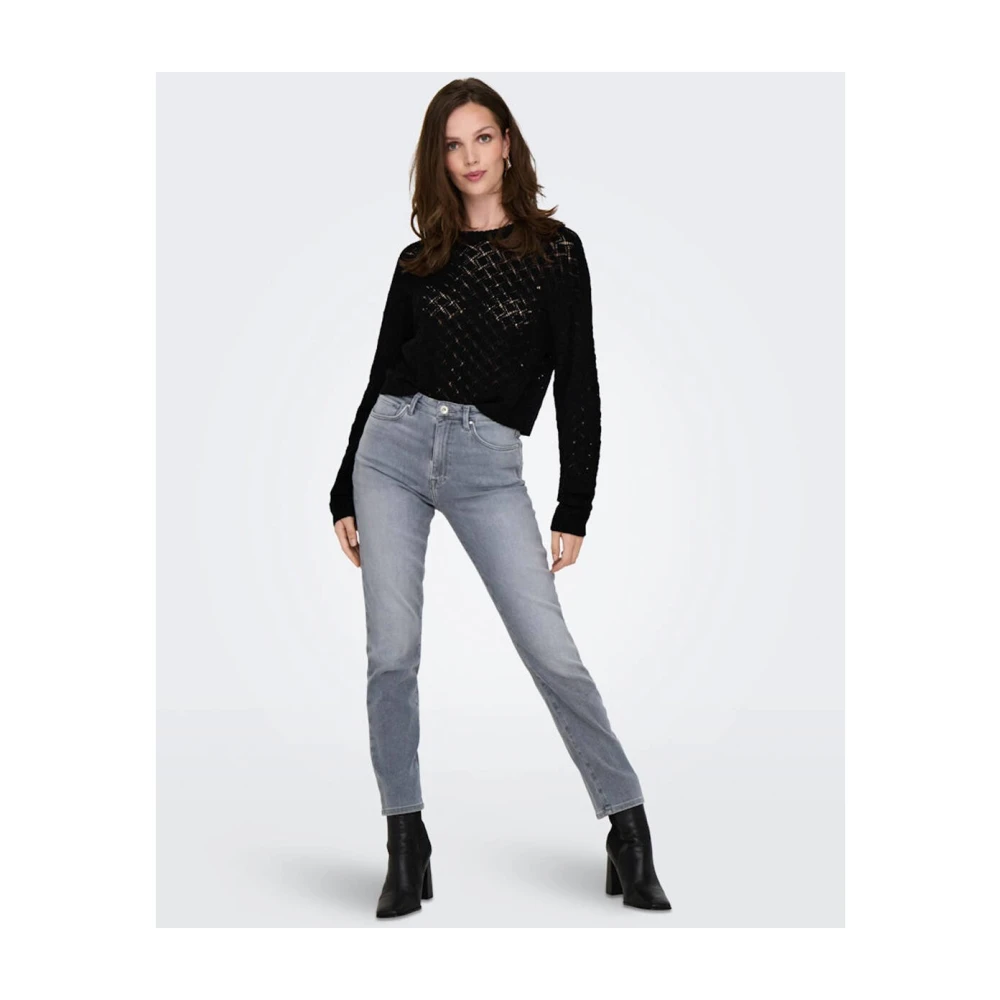 Only Hoge Taille Skinny Jeans Gray Dames