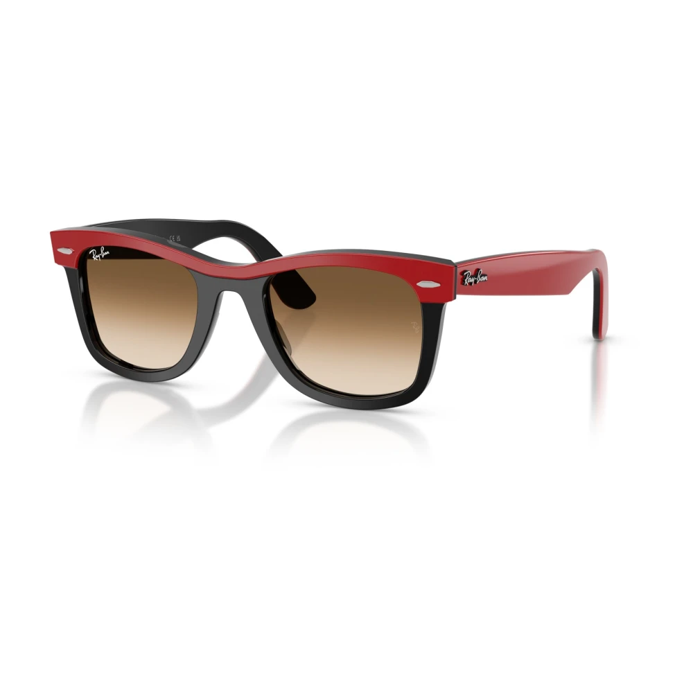 Ray-Ban Unisex Red Wayfarer Street Neat - Sunglasses - 50 Mm - Accessories