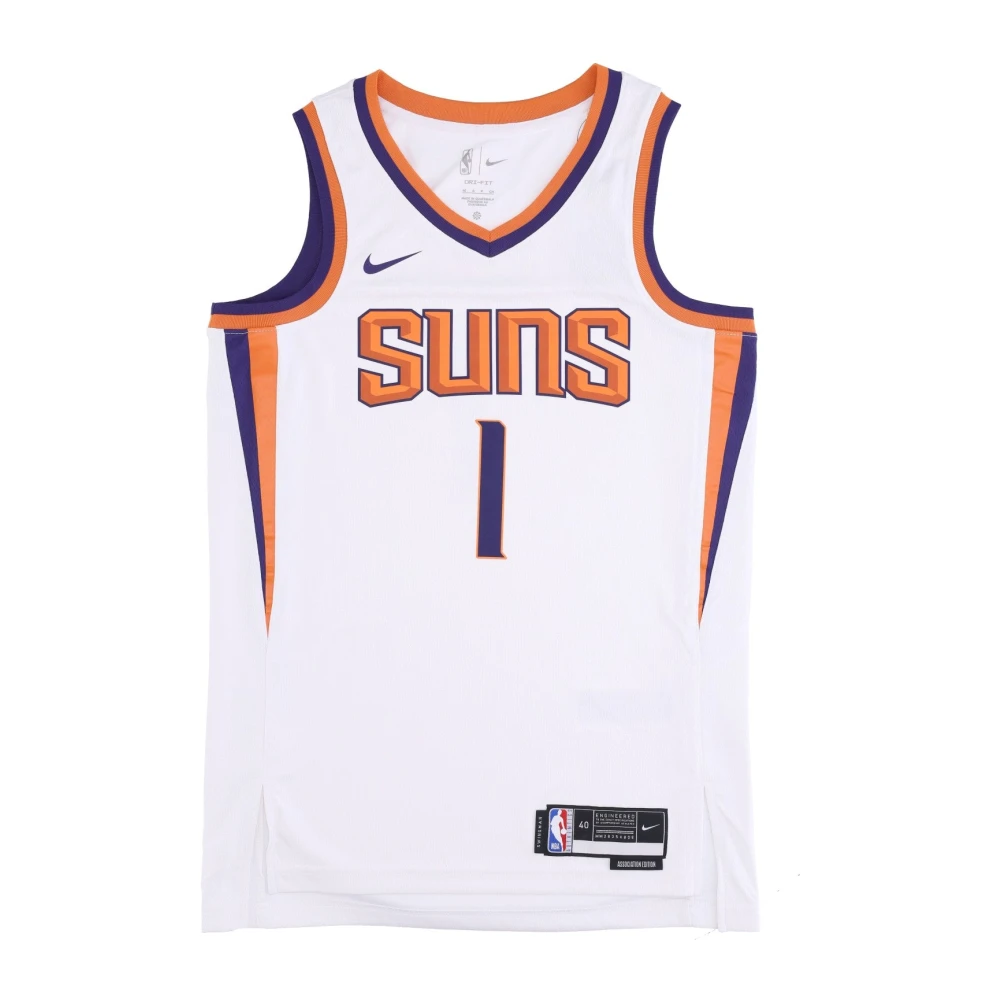 Nike White Training, Male, M, Devin Booker Swingman Tank Top