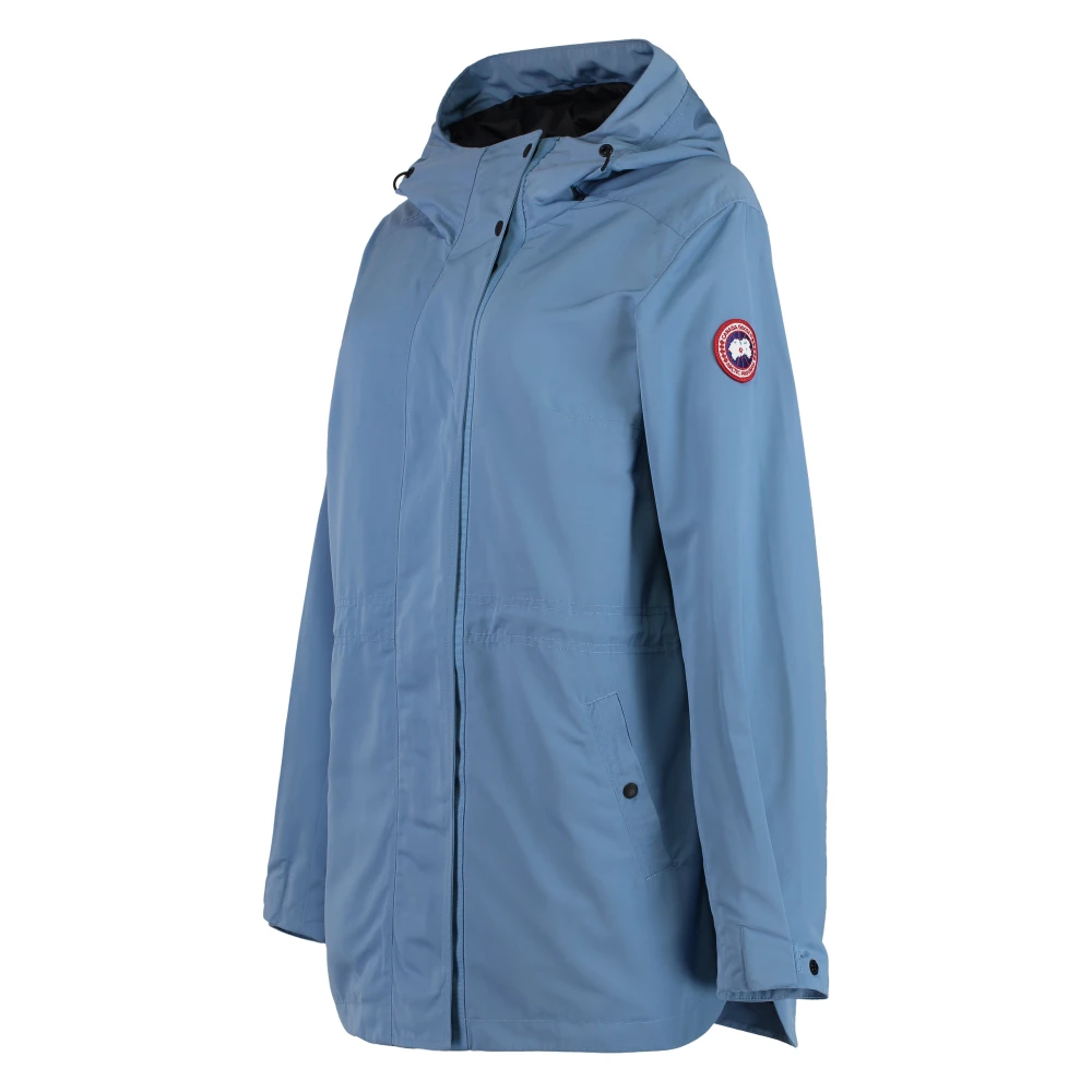 Canada Goose Technische Windbreaker met Verstelbare Taille Blue Dames