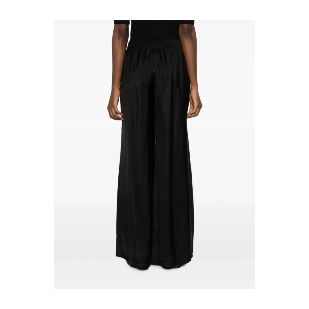 Fabiana Filippi Zwarte broek voor vrouwen Ss24 Black Dames