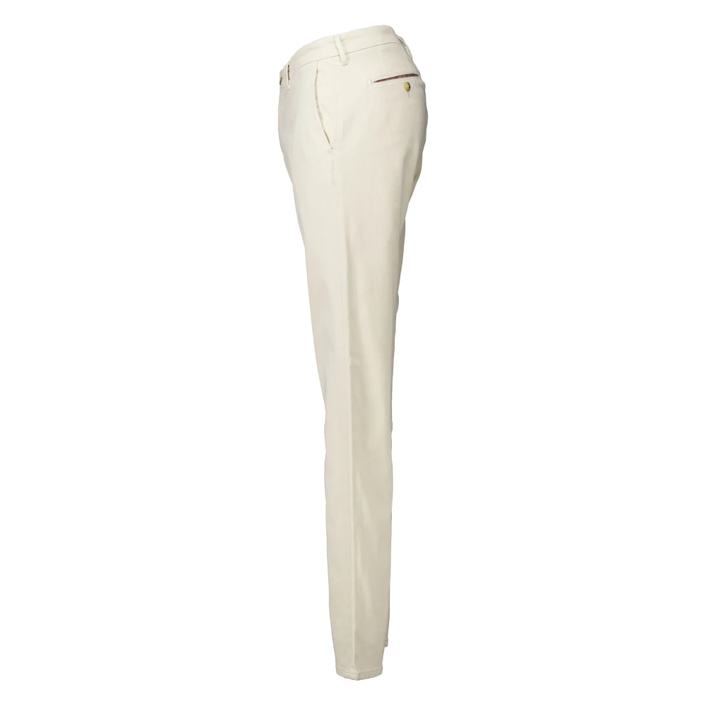 Atelier Noterman Ecru Chino Broek Beige Heren