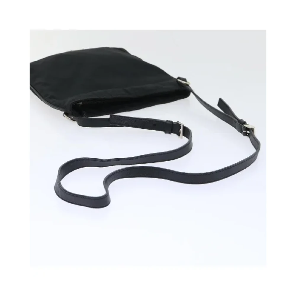 Prada Vintage Pre-owned Nylon prada-bags Black Dames