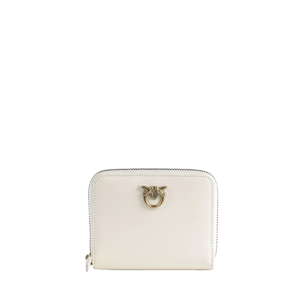 Pinko White Zip Around Wallets And Cardholders - Female - Wallets & Cardholders - One Size - Accessories
