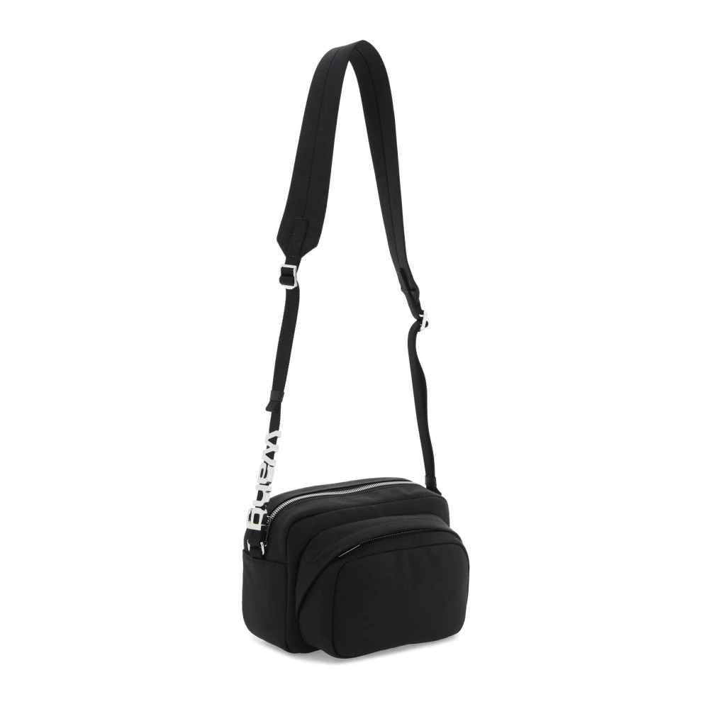 Alexander wang Sportieve Heiress Crossbody Tas Black Dames