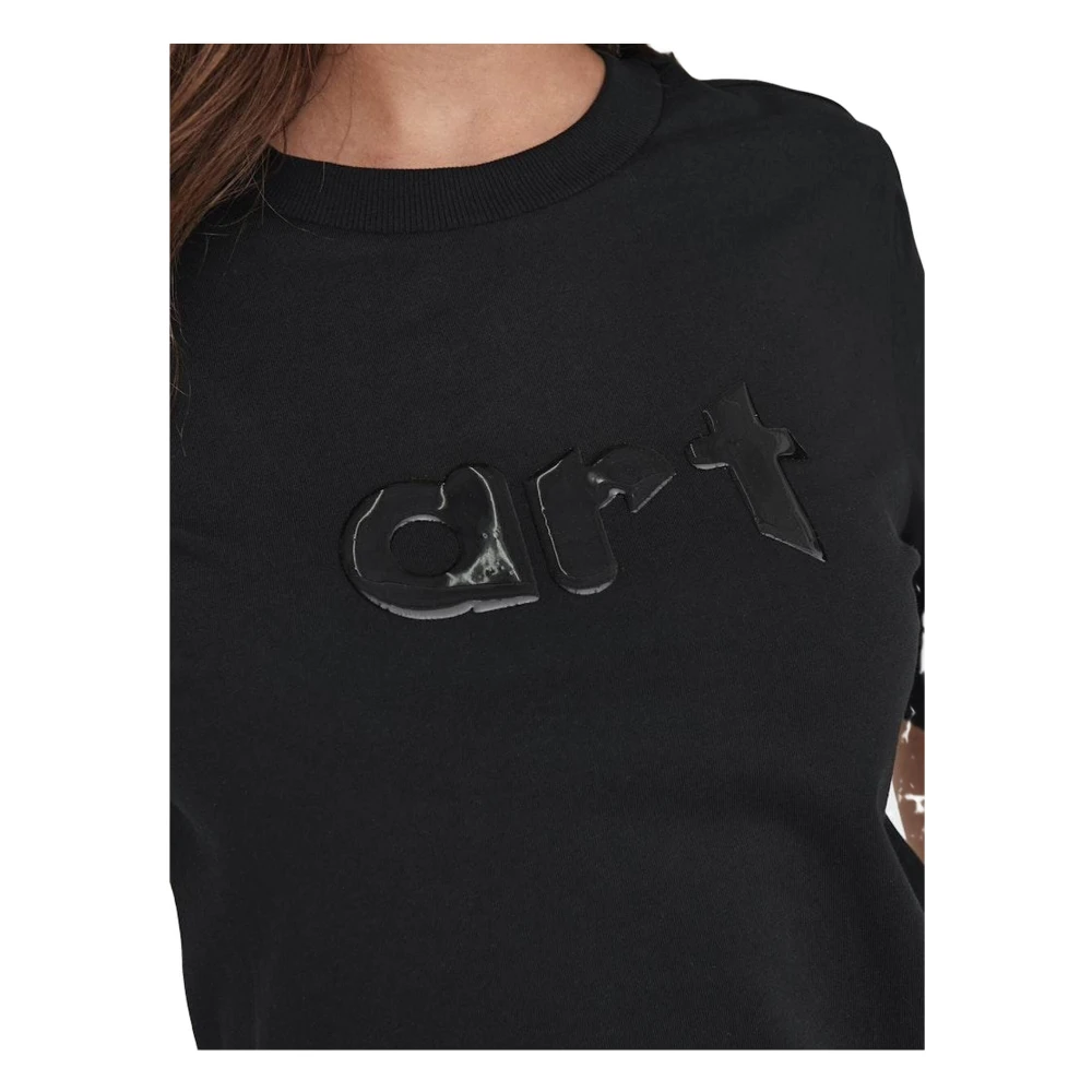 Only Celia T-shirt Black Dames
