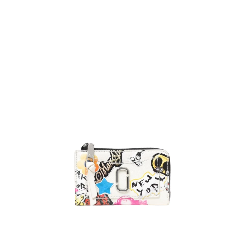 Marc Jacobs Women's Multicolor Wallets & Cardholders, One Size, Chic Compact Wallet With Zip Closure