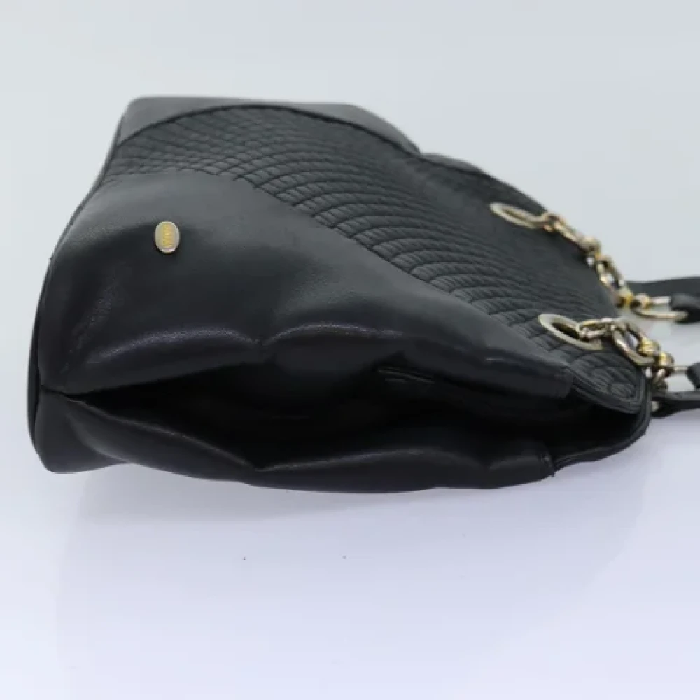 Bally Pre-owned Leather shoulder-bags Black Dames