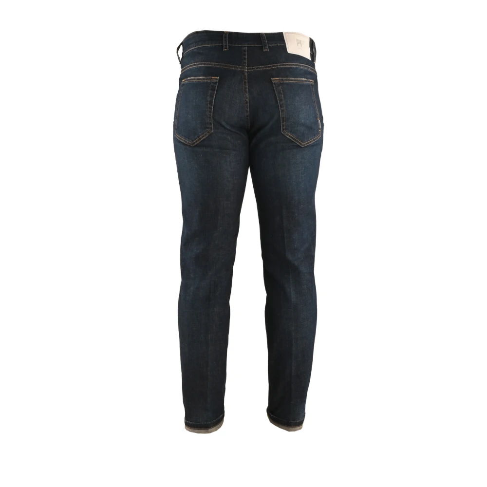 PT Torino Wortel Pasvorm Katoenen Jeans Blue Heren