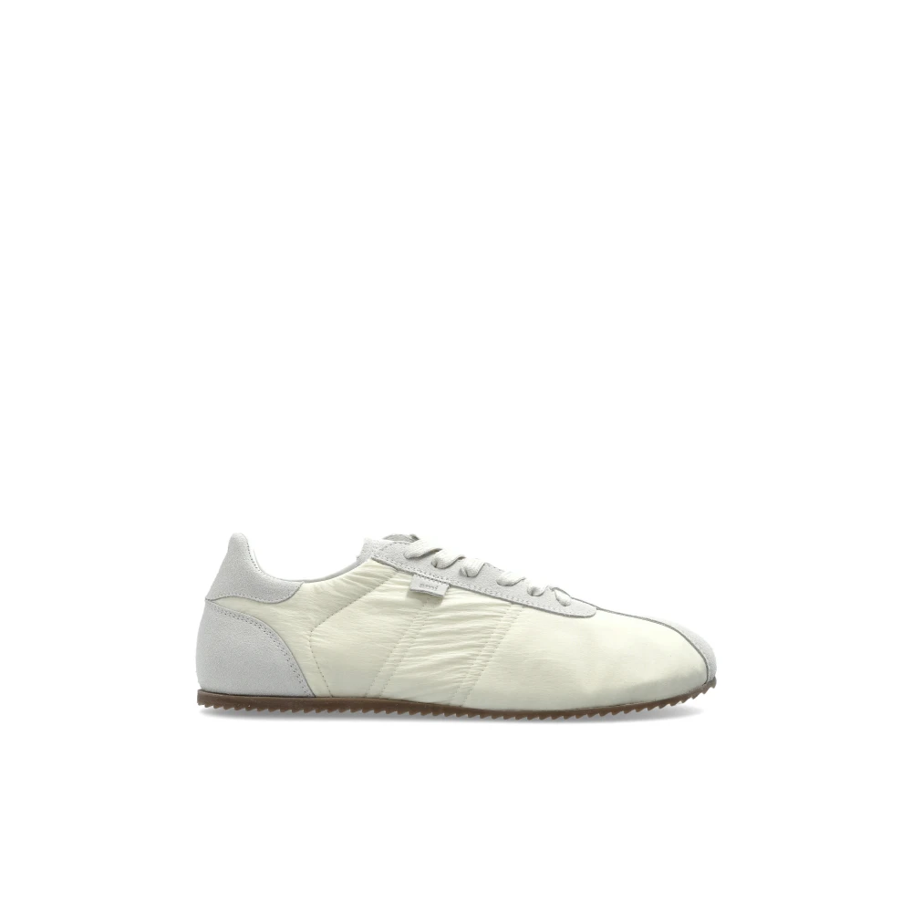 Ami Paris Beige Logo Sneakers