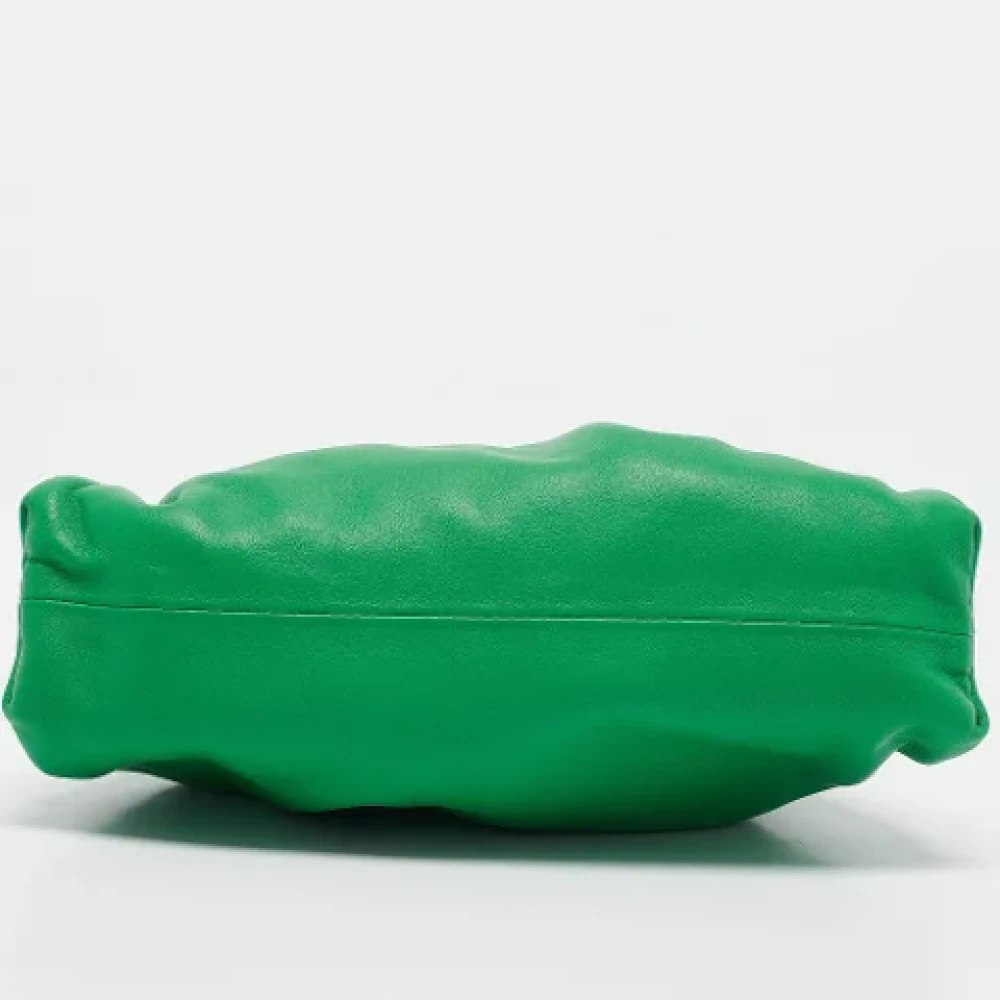 Bottega Veneta Vintage Pre-owned Leather pouches Green Dames