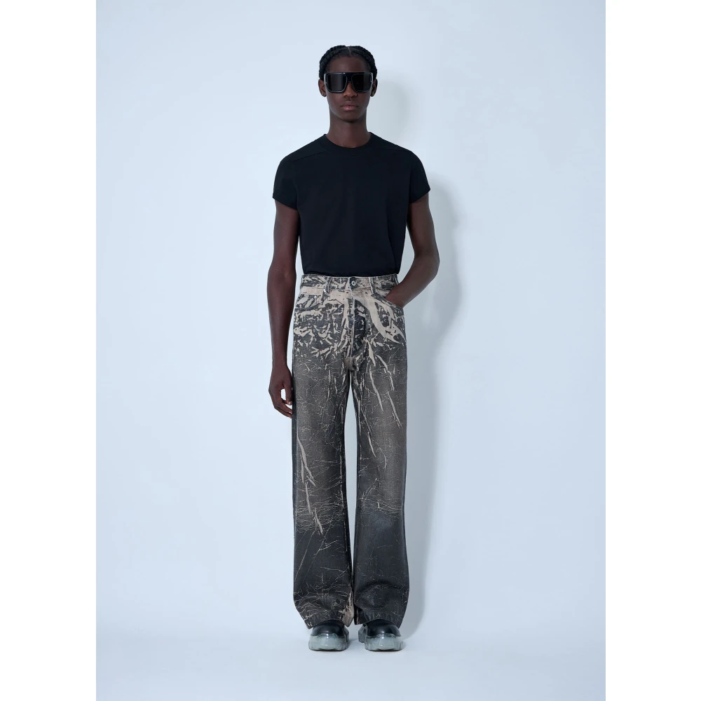Rick Owens Drkshdw Geth Jeans - Mann Jeans Black 30 - Immagine 2