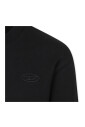 sweatshirt-noir-a-col-rond