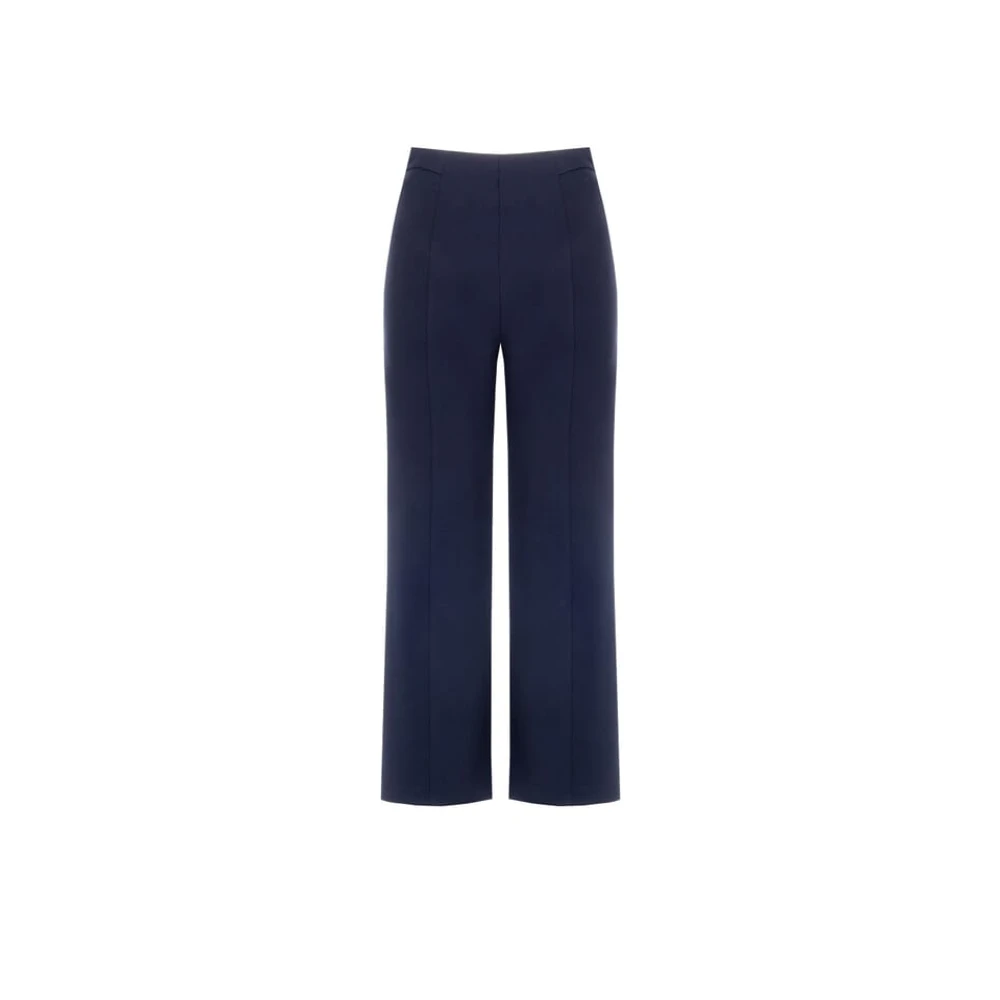 RINASCIMENTO Wijde Broek Herfst Winter 2024 25 Blue Dames
