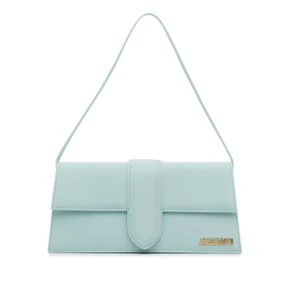 Jacquemus Pre-owned Leather shoulder-bags Blue Dames