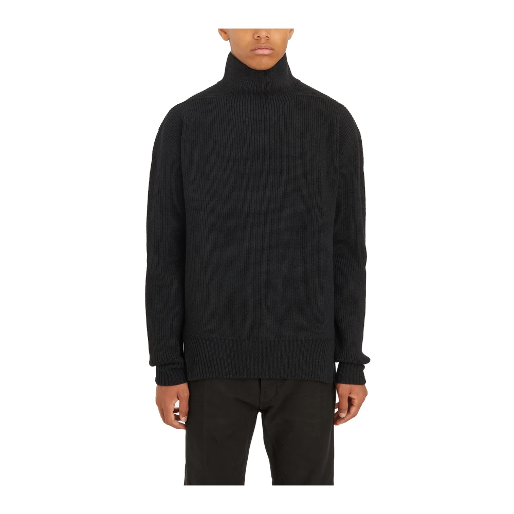 Rick Owens Fisherman Tabard Zwarte Top Black Heren