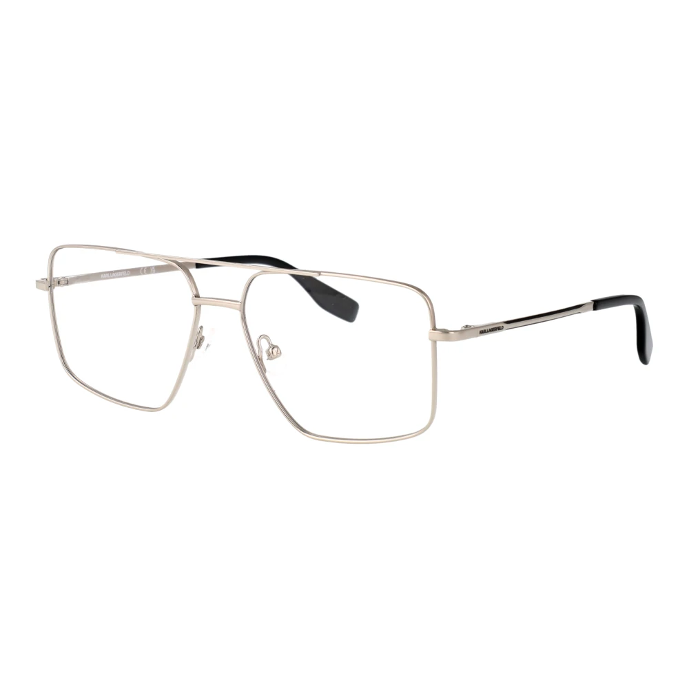 Karl Lagerfeld Men's Gray Glasses, 56 Mm, Optical