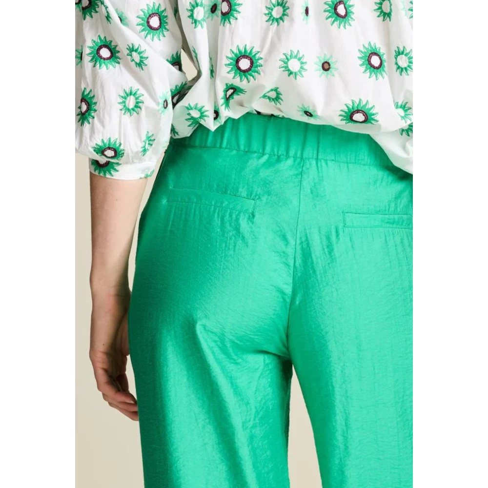 Pom Amsterdam pantalons groen Green Dames
