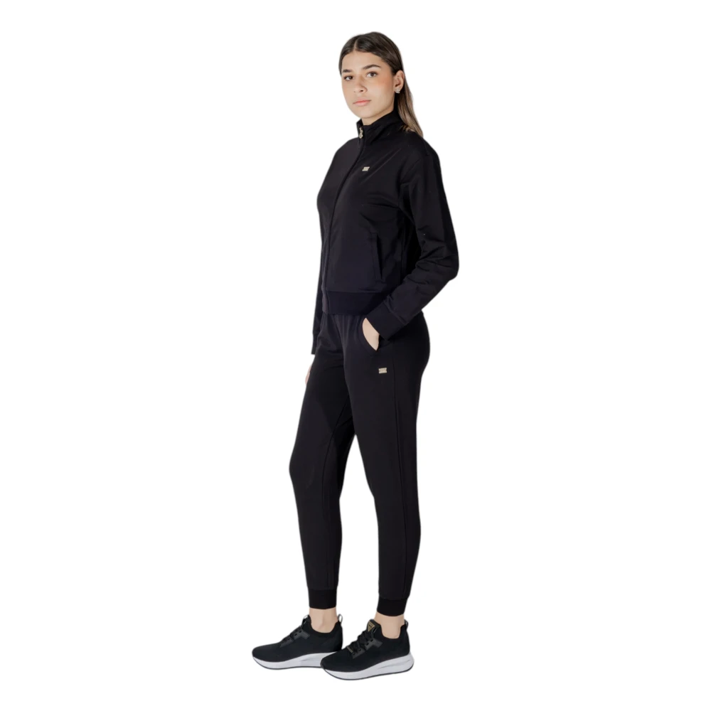 Emporio Armani EA7 Dames Katoenen Pak Collectie Black Dames