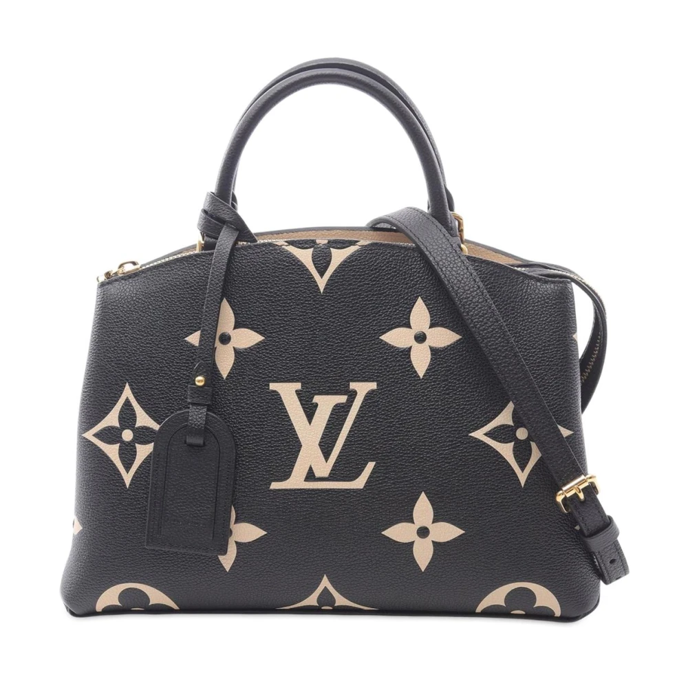 Louis Vuitton Vintage Women's Black Vintage Handbags, One Size, Pre-Owned Monogram Empreinte Leather Satchel