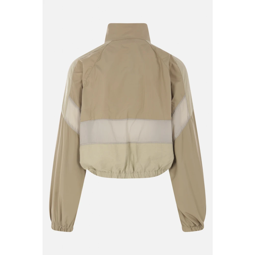 Magliano Hoge hals Zand Sweater met Rits Beige Heren