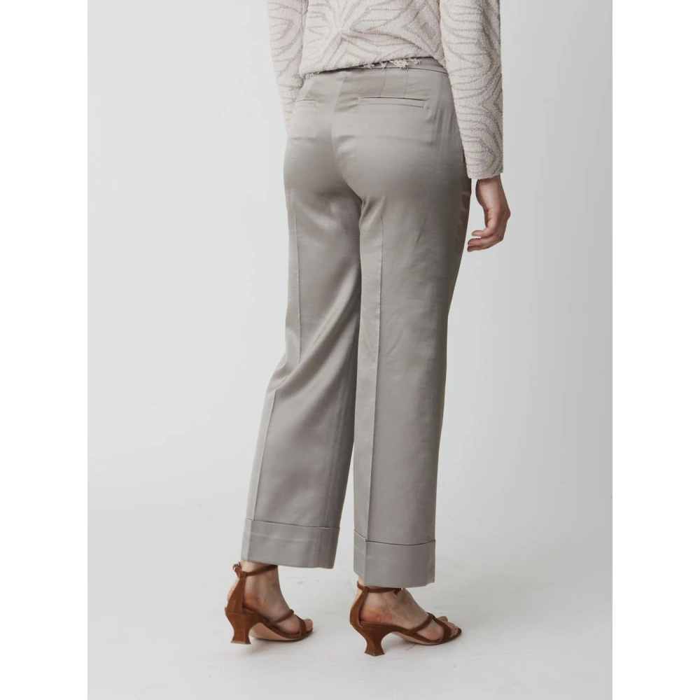 Via Masini 80 Stijlvolle Broek Gray Dames