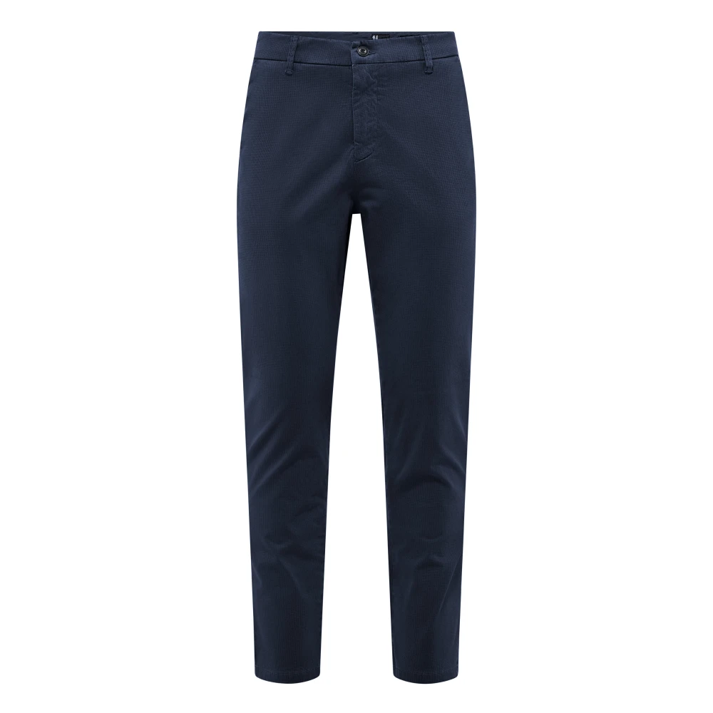 Bomboogie Herr Blå Byxor W29, Bomull, Slim Fit Chino Byxor