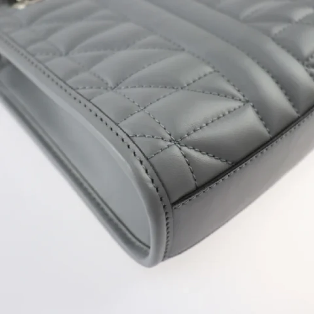 Gucci Vintage Pre-owned Leather totes Gray Dames