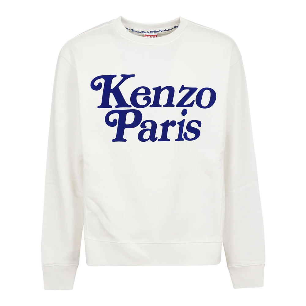 Kenzo 02 OFF White Sweatshirt White, Herr