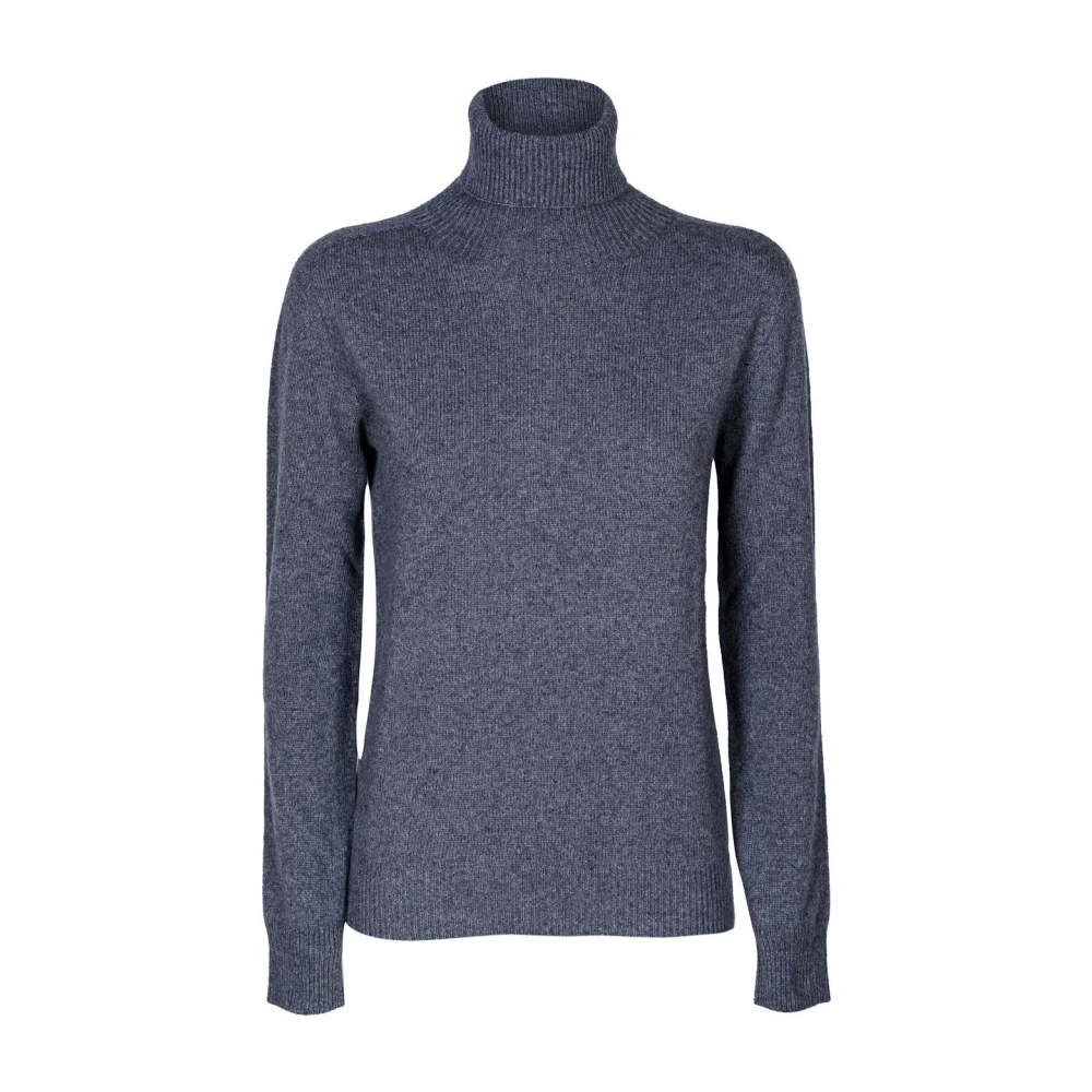 Jucca Kashmir Turtleneck Tröja. Tillverkad i Italien. Gray, Dam