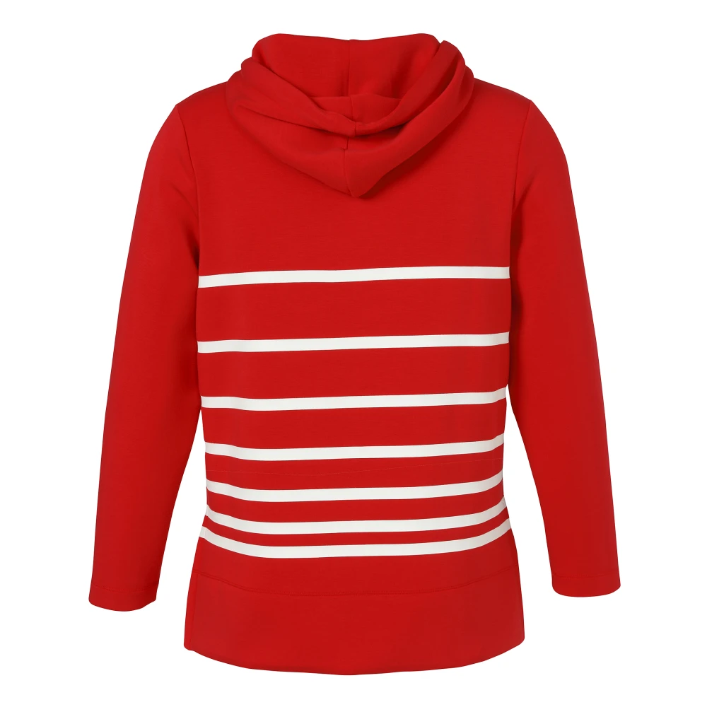 Frapp Hoodie Lange Mouw Red Dames
